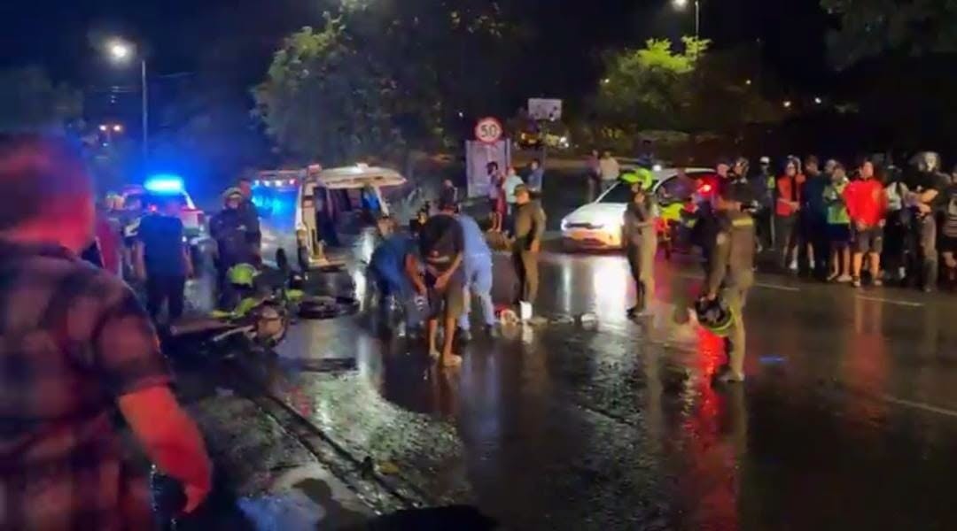 peaton perdio la vida arrollada por una patrulla de la policia