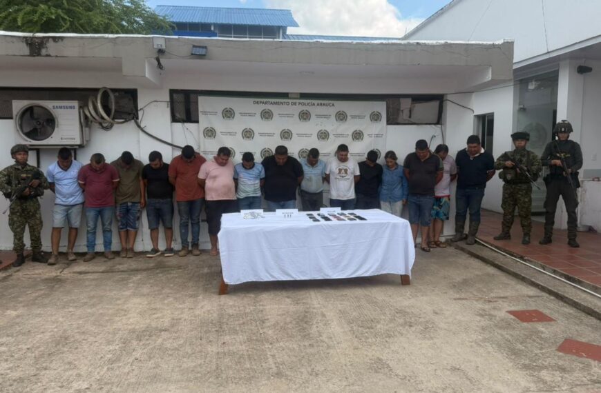 Capturadas 15 personas y recuperan más de 200 reses robadas en Arauca