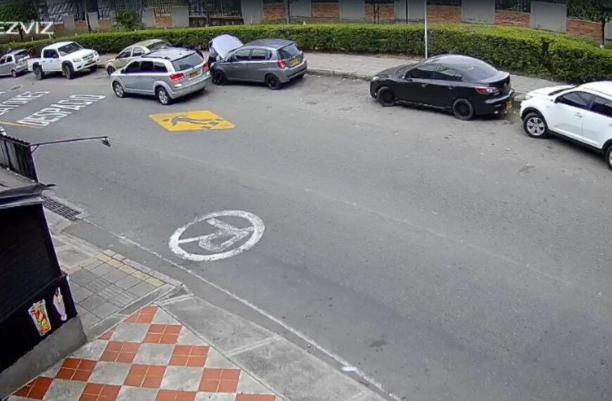 Video | En camioneta y ‘bien vestidos’: así operan los ladrones de computadores de carro en Bucaramanga