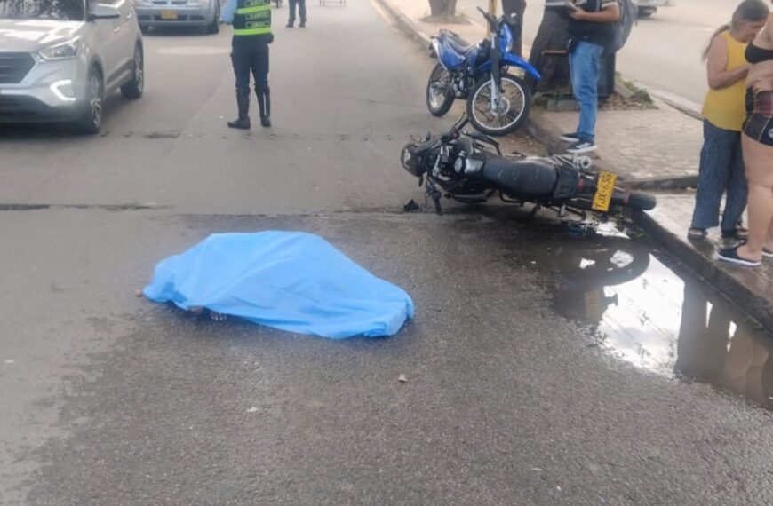 Video | Murió Alfonso Plata tras ser arrollado por una moto en Girón