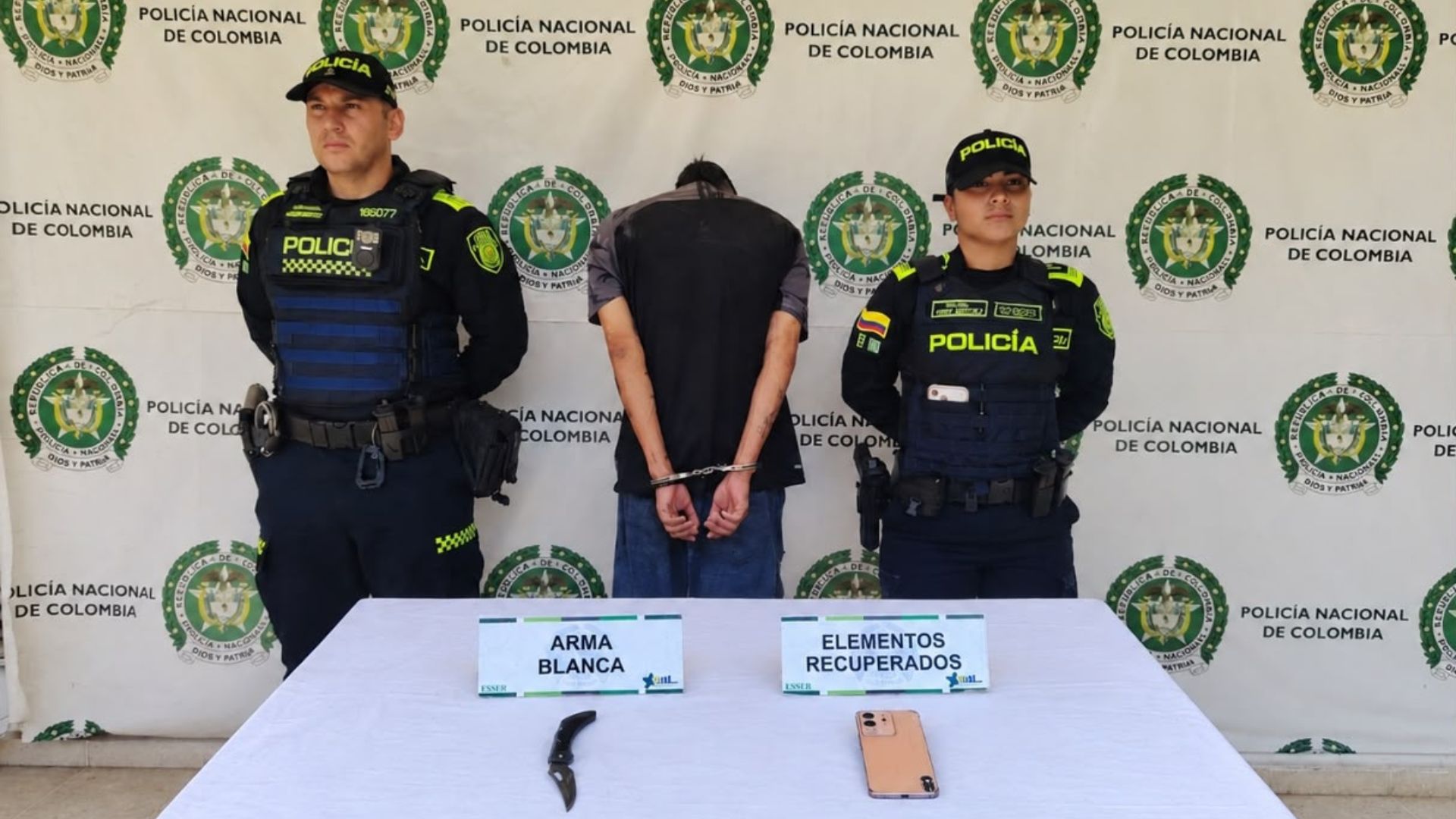 Capturan a sujeto que atraco a un estudiante universitario en el barrio Los Canelos de Bucaramanga