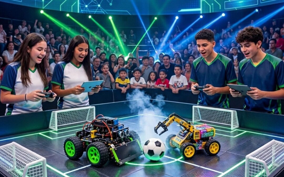 ¡Batalla de robots en Bucaramanga! Todo listo para la Competencia de Robótica en Neomundo