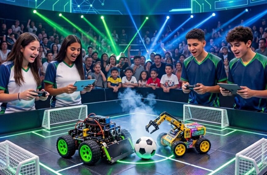 ¡Batalla de robots en Bucaramanga! Todo listo para la Competencia de Robótica en Neomundo