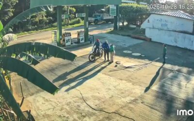 Pánico en Puerto Wilches: sujetos armados robaron estación de servicio en Puente Sogamoso